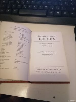 The Observer s Book of London Editia 1972 Pocket Book Series  - imagine 4