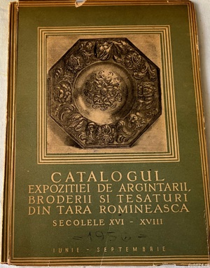Catalogul Expozitiei de Argintarii, 1950