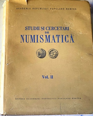 Studii si cercetari de numismatica, Vol II, 1958