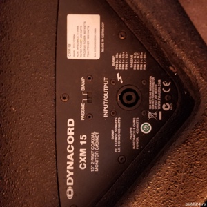 Dynacord  CXM 15 2way coaxial monitor cabinet - imagine 2