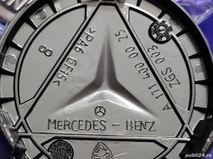 Set 4 Capace Jante Mercedes Benz  ORIGINALE 75 mm cod:A1714000025 - imagine 2
