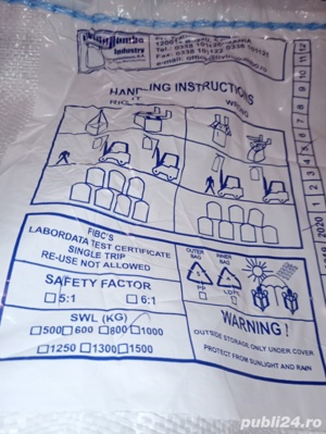 Sacii Rafie pentru Nisip sau Petriș 95 x 110