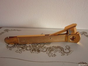 cadou rar Cigar Cutter Taietor trabucuri de colectie Art Deco Germania '60 - imagine 5