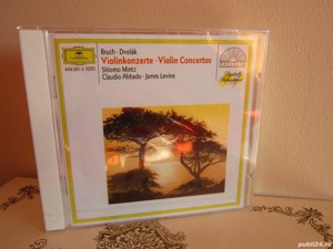 cd rar Concerte vioara Shlomo Mintz -Bruch,Dvorak,Abbado,Levin-Germany'87 nou - imagine 2