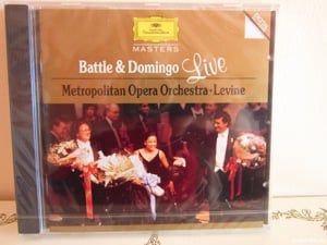 cd  Kathleen Battle&Placido Domingo Live-dir.Levine-Metropolitan Orchestra