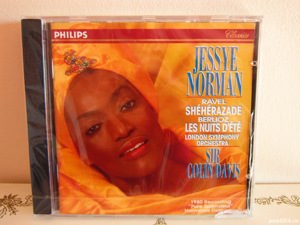 cd Jessye Norman-Seherezada-Ravel/Les Nuits D'Ete-,Berlioz,dir.Sir Colin Davis - imagine 2