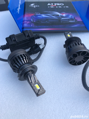 Becuri cu Led H7, Canbus, A7PRO, 350W, 6000K, 35000 lm - imagine 2