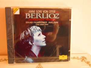 cd Anne Sofie Von Otter -Les Nuits D'Ete & Mélodies -Berlioz,1994