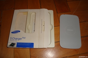 incarcator Samsung Wireless S Charger Pad Original Korea - imagine 2