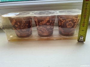 Set 3 pahare cu ornamente - imagine 4