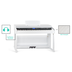 Pian digital FunKey DP-2688A Alb Mat - imagine 9