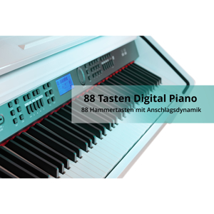Pian digital FunKey DP-2688A Alb Mat - imagine 10