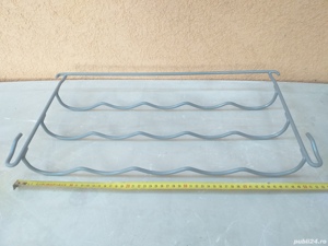 polita raft metalic suport sticle pentru frigider vitrina frigorifica