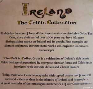 farfurie portelan O binecuvântare irlandeză The Celtic Collection  - imagine 5