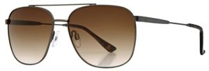  Ochelari de soare FRENCH CONNECTION FCU754 MATTE Gun Metal/Brown Gradient D-Frame Sunglasses