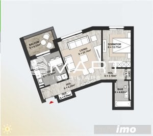 Apartament 2 camere zona Calea Bucuresti