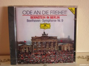 cadou rar  25 Decembrie 1989 Beethoven-Oda bucuriei-Bernstein In Berlin Symphonie 9 