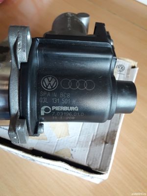Supapa EGR (AGR) piesa originala VW 03L 131 501 H, VW T5 2.0 TDI 180PS 2009-2015 - imagine 2