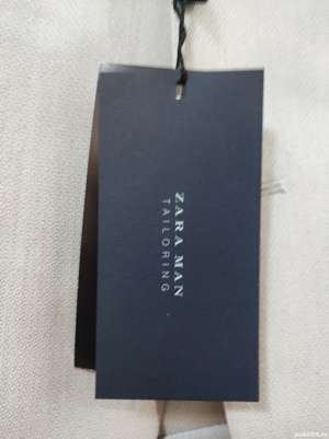 Costum bărbați nou ZARA MAN , size 48 - imagine 6