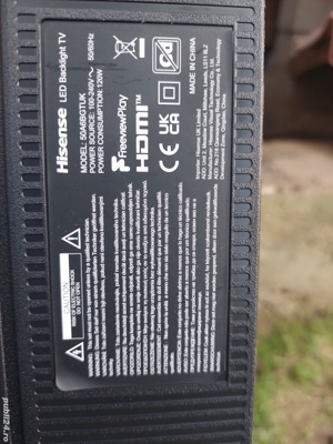 Hisense Led Tv 50A6BGTUK Smart 4K UHD HDR Defect