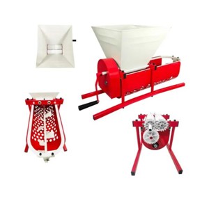 Zdrobitor Struguri + Desciorchinator 2in1 300kg h + Livrare GRATUITA !