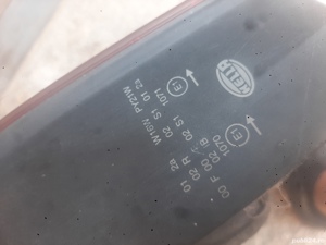 triple bmw e39 facelift semnal alb marca hella - imagine 6