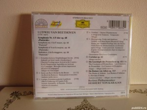 cd Beethoven -Symphony 6 "Pastoral"&Overtures Herbert von Karajan 1987 - imagine 2