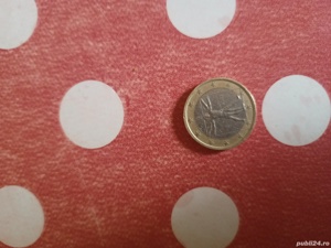 vand moneda  rara de 1 euro cu omul vitruvian din 2002 - imagine 2