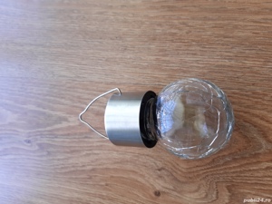 Lampa decorativa suspendabila in forma de bec