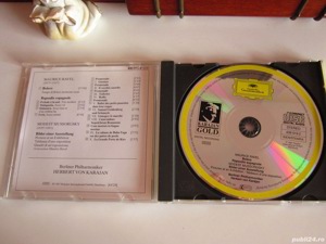 cd Karajan-Mussorgsky,Ravel-Pictures At An Exhibition,Bolero,Rapsodie - imagine 2