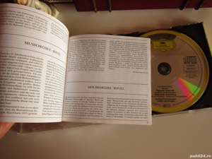cd Karajan-Mussorgsky,Ravel-Pictures At An Exhibition,Bolero,Rapsodie - imagine 3