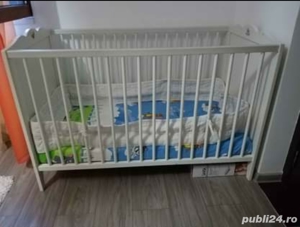 Patut alb pt bebelus Ikea - imagine 2