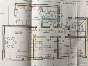 Vand apartament 3 camere in Constanta,zona Dacia,in casa tip vila - imagine 2