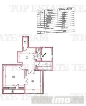 Apartament 3 camere de inchiriat ,cochet, nou renovat , balcon,  in vila , Foisorul de Foc - imagine 12