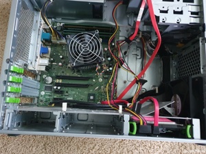 PC unitate Workstation Fujitsu P720 i5 4590 8Gb Ram HDD 500Gb , - imagine 4