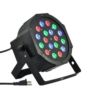 Proiector lumini Par Led 18x1W Slim, Evenimente, Nunti, Dmx in-out, Microfon,cooler, Club, Disco,nou