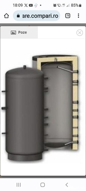 Vând puffer 1000 l  600 EUR 