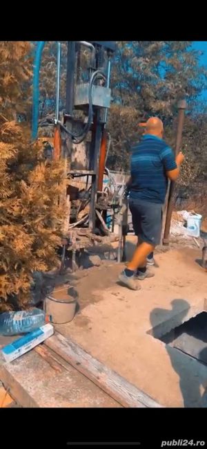 Foraje puturi apa, de adancime medie sau adancime mare, denisipari etc - imagine 2