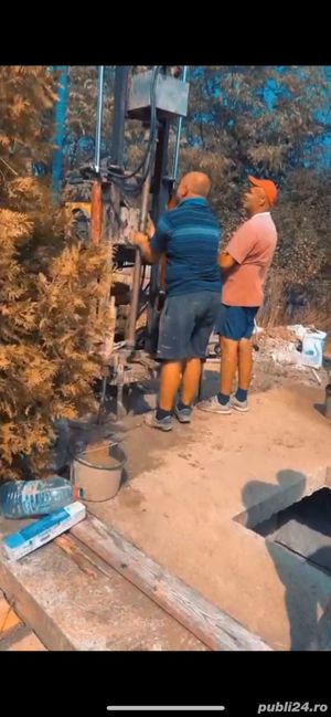 Foraje puturi apa, de mica sau mare adancime, denisipari etc