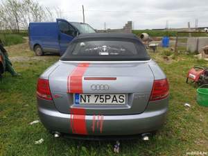 Audi a4 b7 2007 2.0tdi 140cp BPW decapotabil înmatriculat Ro  - imagine 3