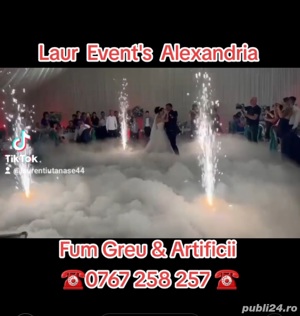 Servicii Foto-Video#Fum greu#Oglinda Magica#Artificii Interior Exterior#Platforma 360# - imagine 3