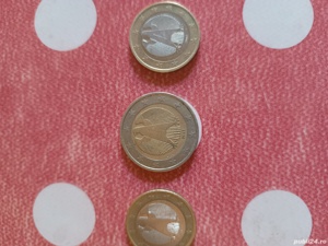 vand colectie rara de monede din 2002