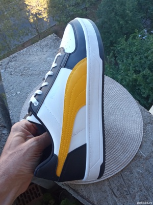 Adidasi noi Puma Caven, piele ecologica , marime 46, UK 11 (30 cm)  - imagine 9