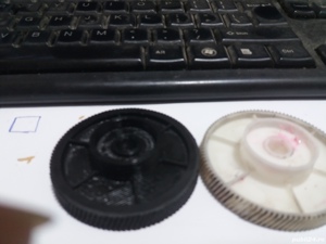 roti plastic pentru imprimante si alte piese