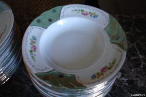 Serviciu de masa - farfurii 12 persoane 42 piese Apulum Alba Iulia - imagine 3