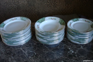 Serviciu de masa - farfurii 12 persoane 42 piese Apulum Alba Iulia - imagine 6