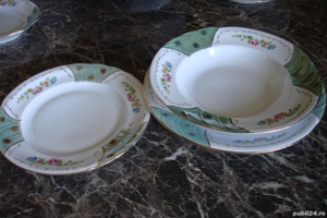 Serviciu de masa - farfurii 12 persoane 42 piese Apulum Alba Iulia - imagine 7