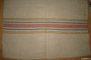 Stergare taranesti din in tesute in razboi si cusute cu flori si motive populare - imagine 6