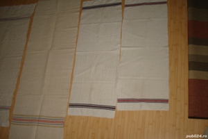 Stergare taranesti din in tesute in razboi si cusute cu flori si motive populare