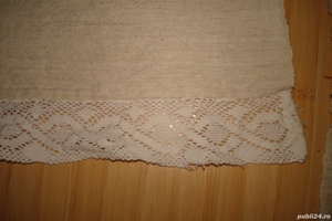 Stergare taranesti din in tesute in razboi si cusute cu flori si motive populare - imagine 4